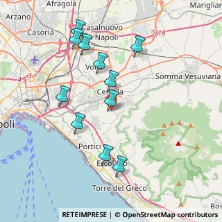 Mappa Viale della Pace, 80040 San Sebastiano Al Vesuvio NA, Italia (4.17364)
