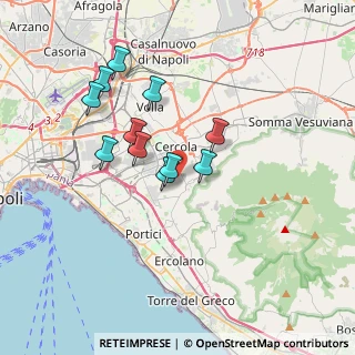 Mappa Viale della Pace, 80040 San Sebastiano Al Vesuvio NA, Italia (3.25364)