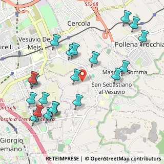Mappa Viale della Pace, 80040 San Sebastiano Al Vesuvio NA, Italia (1.29)