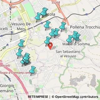 Mappa Viale della Pace, 80040 San Sebastiano Al Vesuvio NA, Italia (1.183)