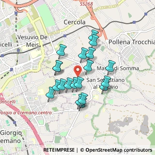 Mappa Viale della Pace, 80040 San Sebastiano Al Vesuvio NA, Italia (0.753)