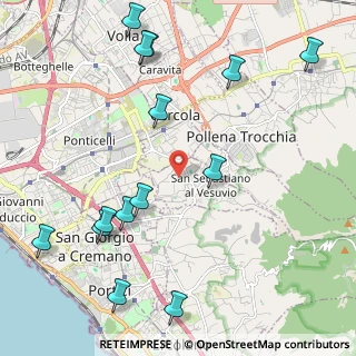 Mappa Viale della Pace, 80040 San Sebastiano Al Vesuvio NA, Italia (2.86143)