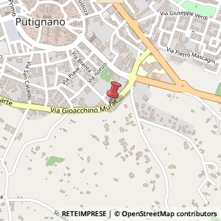 Mappa Via murat gioacchino 35, 70013 Putignano, Bari (Puglia)