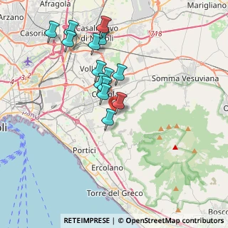 Mappa Via Salvo D'Acquisto, 80040 San Sebastiano Al Vesuvio NA, Italia (3.67857)