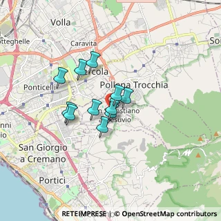 Mappa Via Salvo D'Acquisto, 80040 San Sebastiano Al Vesuvio NA, Italia (1.26182)