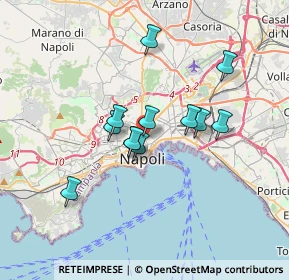 Mappa Via Mario Morgantini, 80134 Napoli NA, Italia (2.8625)