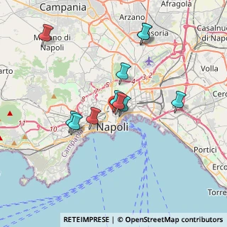 Mappa Via Mario Morgantini, 80134 Napoli NA, Italia (3.46909)