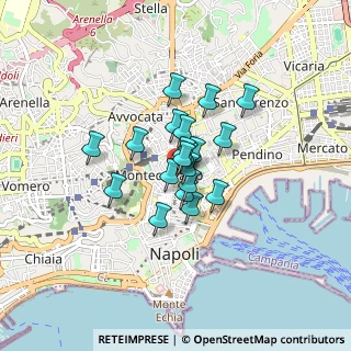 Mappa 80134 Italia, 80134 Napoli NA, Italia (0.5415)