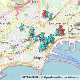 Mappa 80134 Italia, 80134 Napoli NA, Italia (0.737)