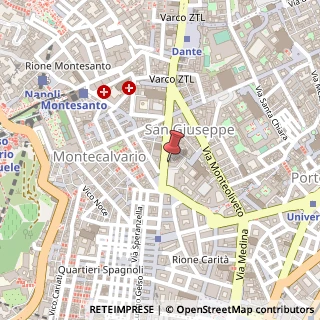 Mappa Via Mario Morgantini, 3, 80134 Napoli, Napoli (Campania)