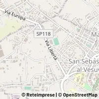 지도 San Sebastiano al Vesuvio