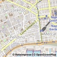 Mapa Napoli