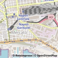 Map Napoli