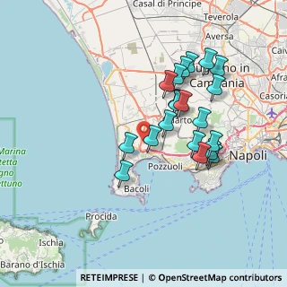 Mappa Via Adriano, 80078 Pozzuoli NA, Italia (7.153)