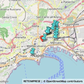 Mappa P.za S. Domenico Maggiore, 80134 Napoli NA, Italia (1.29667)
