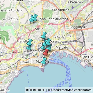 Mappa P.za S. Domenico Maggiore, 80134 Napoli NA, Italia (1.2525)