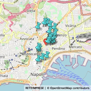 Mappa P.za S. Domenico Maggiore, 80134 Napoli NA, Italia (0.5585)