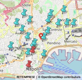 Mappa P.za S. Domenico Maggiore, 80134 Napoli NA, Italia (1.0815)