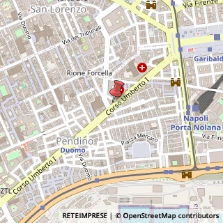 Mappa Corso Umberto I, 204, 80138 Napoli, Napoli (Campania)