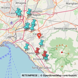 Mappa Via Figliola, 80040 Cercola NA, Italia (4.55417)