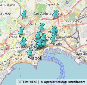 Mappa Via San Biagio Dei Librai, 80134 Napoli NA, Italia (1.29579)