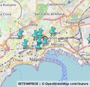 Mappa Via San Biagio Dei Librai, 80134 Napoli NA, Italia (2.07727)