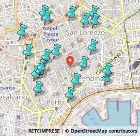 Mappa Via San Biagio Dei Librai, 80134 Napoli NA, Italia (0.562)