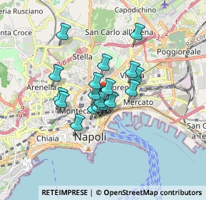 Mappa Vico San Domenico Maggiore, 80134 Napoli NA, Italia (1.21632)