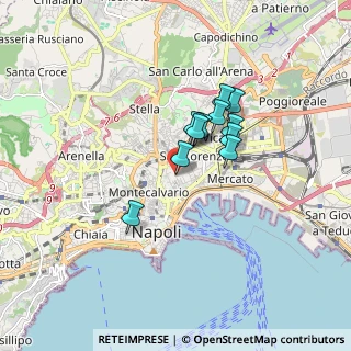 Mappa Vico San Domenico Maggiore, 80134 Napoli NA, Italia (1.245)