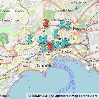 Mappa Vico San Domenico Maggiore, 80134 Napoli NA, Italia (1.17143)