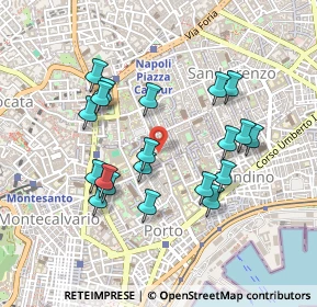 Mappa Vico San Domenico Maggiore, 80134 Napoli NA, Italia (0.465)