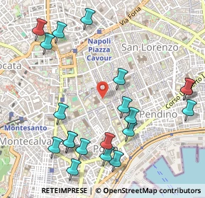 Mappa Vico San Domenico Maggiore, 80134 Napoli NA, Italia (0.664)