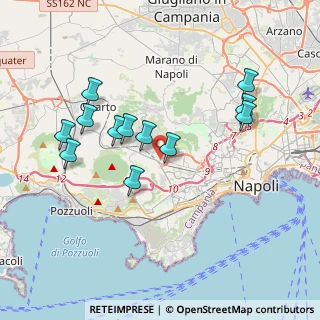 Mappa Via Vic. Pignatiello, 80126 Napoli NA, Italia (3.89)