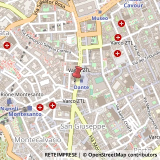 Mappa Piazza Dante, 28, 80135 Napoli, Napoli (Campania)