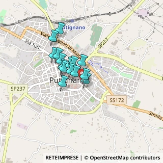 Mappa Via Arco Galera, 70017 Putignano BA, Italia (0.31067)