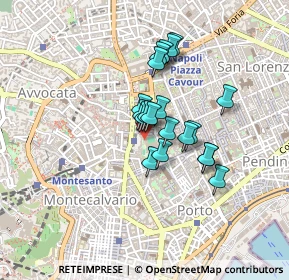 Mappa Via Port'Alba, 80134 Napoli NA, Italia (0.3255)