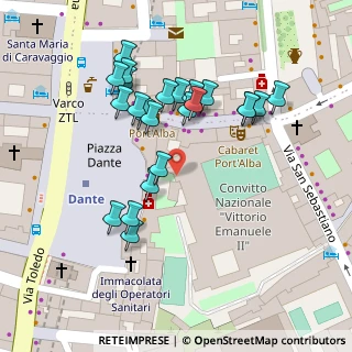 Mappa Via Port'Alba, 80138 Napoli NA, Italia (0.06043)
