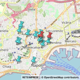 Mappa Via Port'Alba, 80134 Napoli NA, Italia (0.79267)