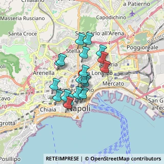 Mappa P.za Dante, 80134 Napoli NA, Italia (1.306)