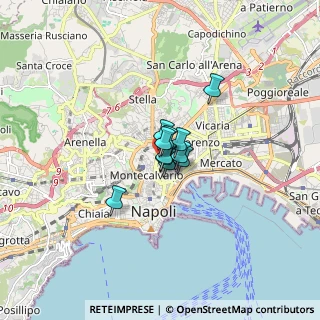 Mappa P.za Dante, 80134 Napoli NA, Italia (0.69273)