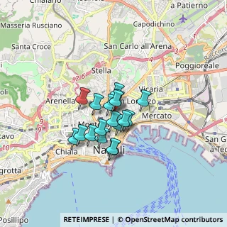 Mappa Via Port'Alba, 80138 Napoli NA, Italia (1.135)