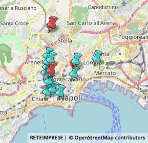 Mappa P.za Dante, 80134 Napoli NA, Italia (1.65067)