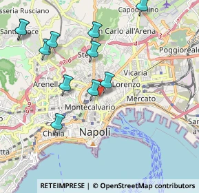 Mappa P.za Dante, 80134 Napoli NA, Italia (2.35909)