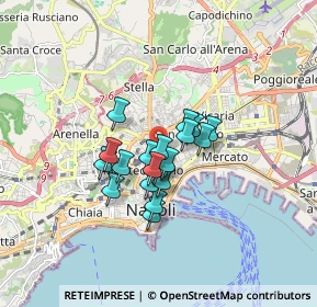 Mappa Via Port'Alba, 80134 Napoli NA, Italia (1.17158)