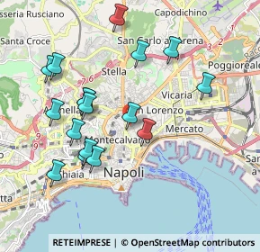 Mappa P.za Dante, 80134 Napoli NA, Italia (2.06882)