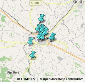 Mappa Via Monache, 70017 Putignano BA, Italia (0.90688)