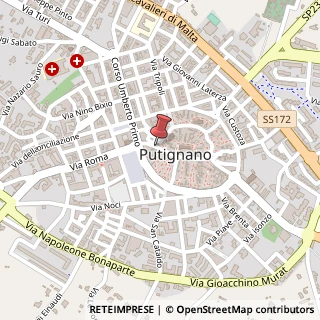 Mappa Corso Giuseppe Garibaldi, 29, 70017 Putignano, Bari (Puglia)