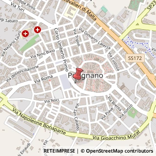 Mappa Via Estramurale a Mezzogiorno, 176, 70017 Putignano, Bari (Puglia)