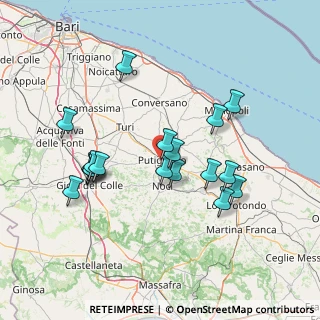 Mappa 70017 Putignano BA, Italia (15.00278)