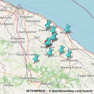 Mappa 70017 Putignano BA, Italia (10.29)